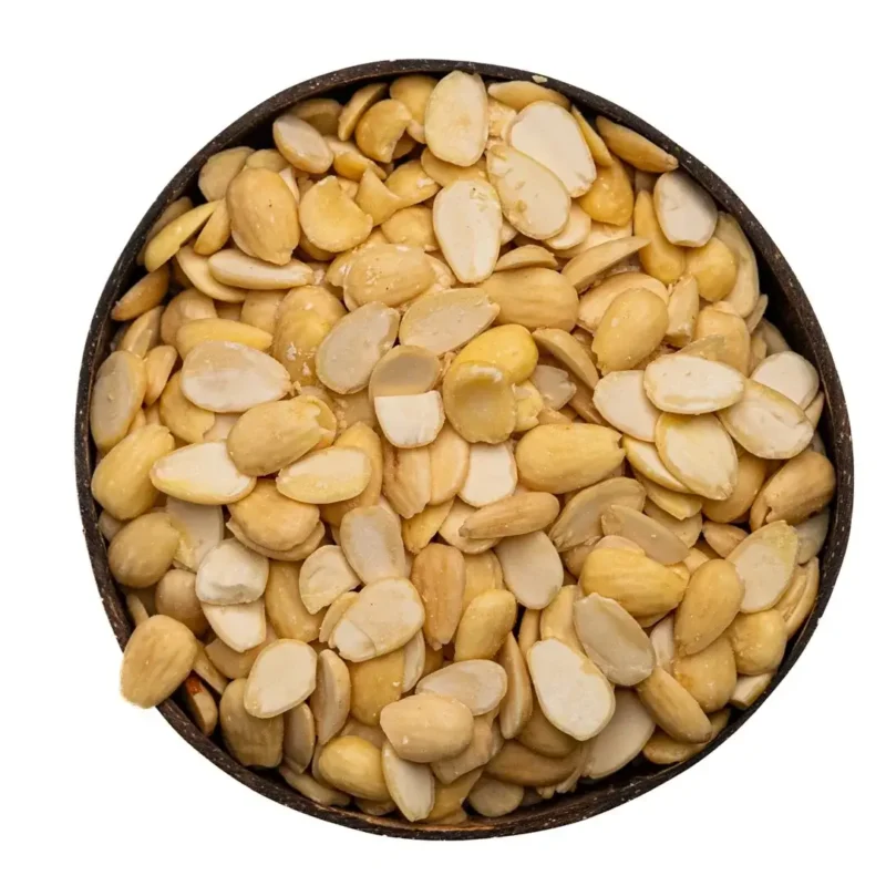 لوز أبيض ني نصف حبة